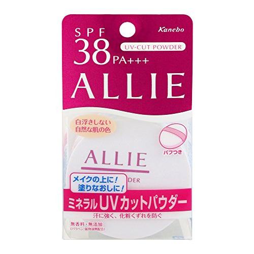 アリィー ミネラルUVカットパウダー 10g SPF38+ PA+++ おしろい