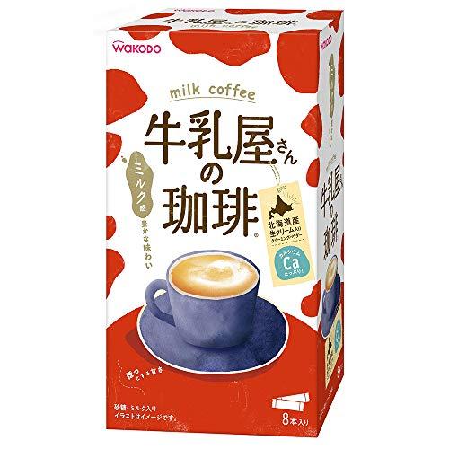 《セット販売》 アサヒ 牛乳屋さんの珈琲 箱 (14g×8本)×6個セット インスタント コーヒー ...