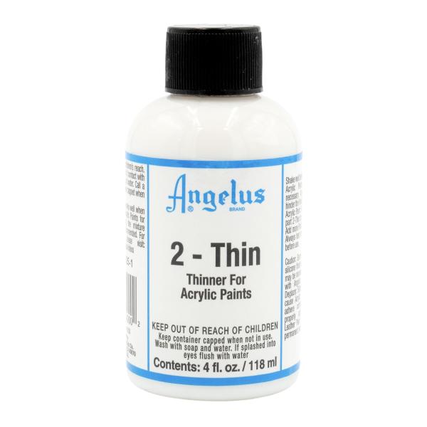 Angelus アンジェラス 2-Thin 120ml 国内正規品うすめ液 アクリルペイント 溶剤