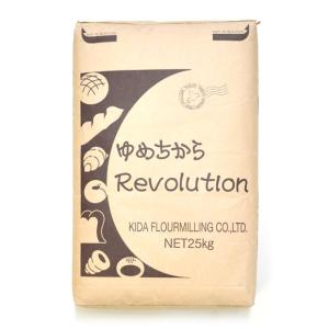 小麦粉 強力粉 ゆめちからRevolution 25kg 北海道産