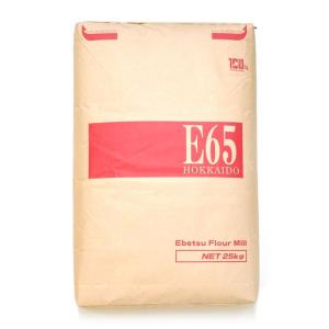 小麦粉 強力粉 E65 (準強力ハードブレッド用粉) 25kg 北海道産