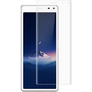 Sony Xperia 8 フィルム Xperia 8 強化ガラス 3D全面 液晶保護フィルム 「角割れ」 防ぎ 【日本旭硝子製】 極薄0.25mm/高の商品画像