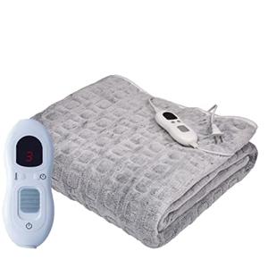 IPO 3WAY電気毛布 掛け敷き兼用 肩掛け ひざ掛け 三段階温度調節 大判 152cm×127cm 電気敷き毛布 電気ブランケット 両面フランネル