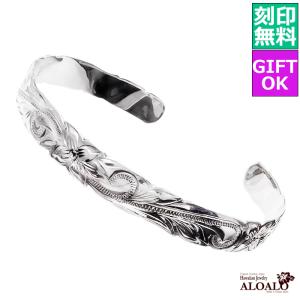 ハワイアンジュエリー 本格 オーダーメイド ゴールド バングル