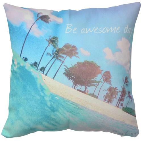 クッションカバー【Be awesome day】