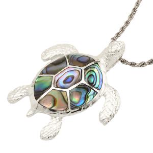 Hawaii産サンライズシェル型取り⭐︎silverチャームネックレス サンライズシェル ハワイの大自然が作り出した希少なサンライズシェル