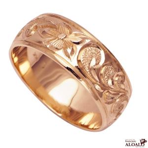 ハワイアンジュエリー リング 指輪 結婚指輪 オーダーメイド 基本の1.5 