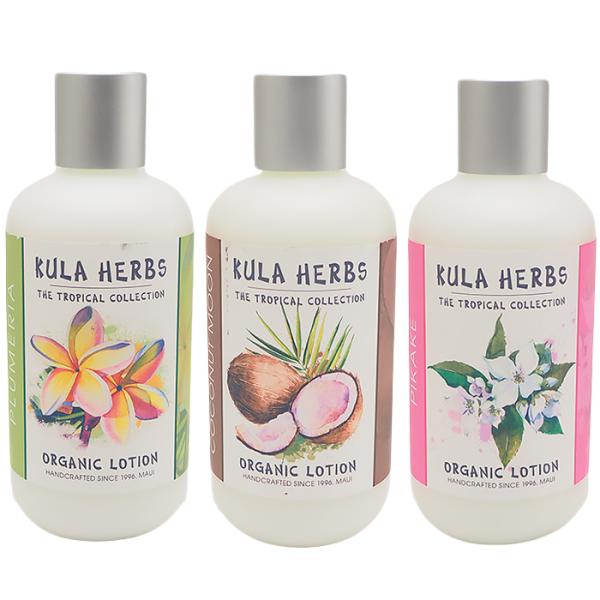 KULA HERBS クラハーブス オーガニック ボディローション 236ml プルメリア ココナッ...