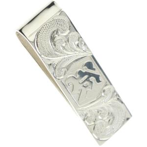 HERMES（エルメス） エスケトル マネークリップ シルバー メタル