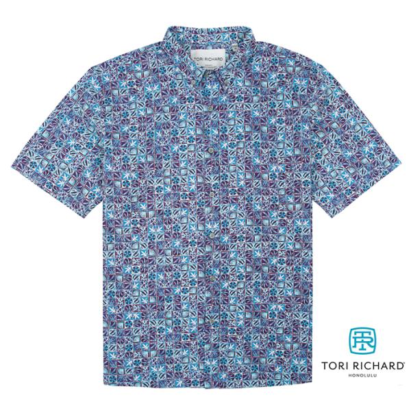 Tori Richard 【トリリチャード アロハシャツ】 レギュラーサイズ 本物のメイドインハワイ...