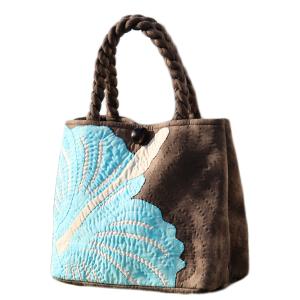 ハワイアンキルト サザンフォレストのむら染め本格ハワイアンキルト