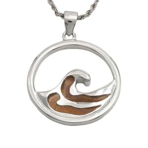 【Hawaii jewelry】ハワイコアウッド・ペンダントトップ ハワイアンジュエリー ペンダント トップ シルバー925 コアウッド