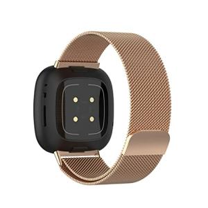 [AiMaoo] バンド Fitbit Versa3/Fitbit Sense 対応 交換バンド ステンレス鋼 磁気付き スポーツバンド マグネットの商品画像