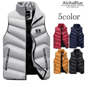 ダウンベスト メンズ 中綿ダウン 中綿ベスト キルティング