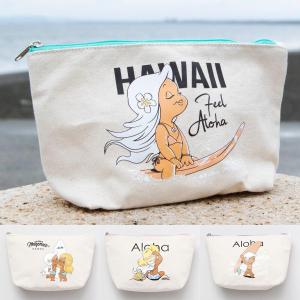 ハワイアンポーチ カバン 小物入れ アロハ ALOHA MAPUA 携帯入るポーチ 