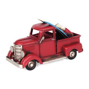 ハワイアン ミニチュアカー サーフボード ブリキ おもちゃ 車 クルマ