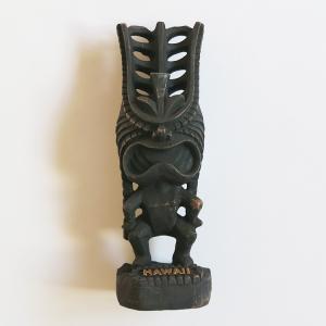ハワイ ティキ TIKI ティキ像(KU GOD 戦いの神) 守り神 守護神 ハワイ ティキ TIKI ティキ像(KU GOD 戦いの神) 守り神 守護神