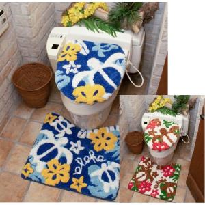 Sale ハワイアントイレマットセット ホヌ トイレフタカバー
