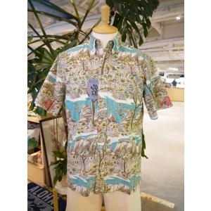 reyn spooner（レインスプーナー） アロハシャツ 半袖 ELVIS IN HAWAII