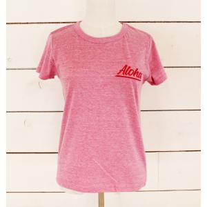 Aloha アロハ Tee ピンク PINK｜alohahiyori