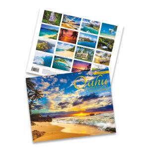 2027年版 ハワイ カレンダー 16ヶ月 壁掛けカレンダー Oahu The Gathering Place オアフ島