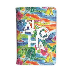 Hawaii PASSPORT HOLDER パスポート ホルダー ケース カバー TROPICAL ALOHA