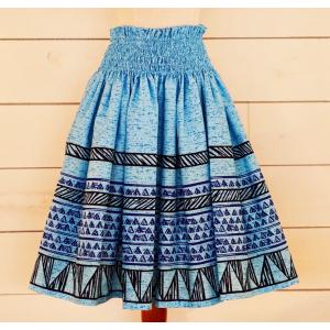 PAU パウ パウスカート Tapa タパ柄 Blue