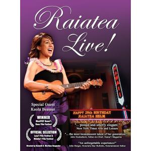 Raiatea Live! from The Historic Hawaii Theatre DVD｜alohahiyori