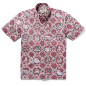reyn spooner（レインスプーナー） アロハシャツ 半袖 BISCUS BOUNTY
