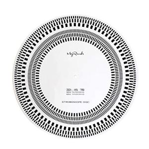 MayRecords レコードプレーヤー アクリル 較正ストロボスコープディスク
