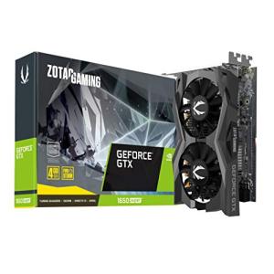 ZOTAC Gaming GeForce GTX 1650 スーパーツインファン 4GB GDDR6 128ビットゲームグラフィックカード 超コンパクの商品画像