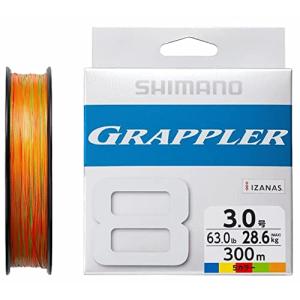 シマノ (SHIMANO) グラップラー8 PE 300m LD-A71U 5カラー (5色×10m) 4号の商品画像
