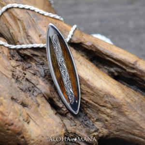 ハワイ　コアウッド　ホヌ　中サイズ ALOHA MANA（アロハマナ） 【数量限定】ハワイアンジュエリー