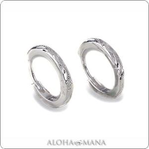 【完売】ハワイアンジュエリー ピアス フープピアス2mm thin dmsersv1108