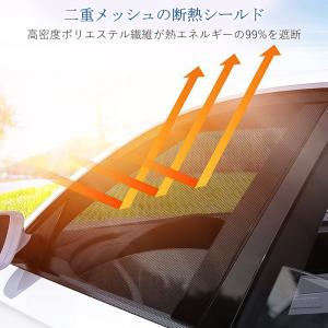 爆買 在庫一掃! サンシェード 車 ウィンドー...の詳細画像5