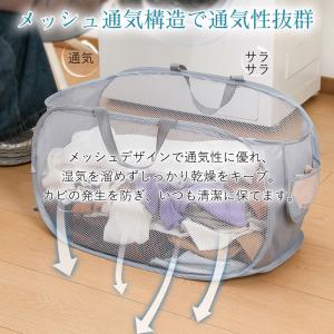 2点購入で300円オフ! ランドリーバスケット...の詳細画像3