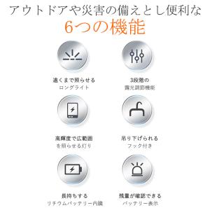 【防災グッズ】キャンプランタン 充電式 LED...の詳細画像1