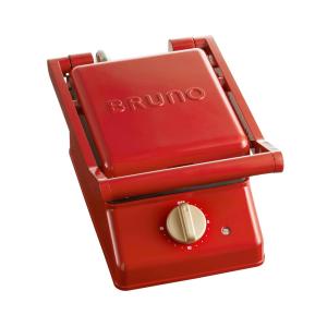 BRUNO（ブルーノ） キッチン用品 グリルサンドメーカー ダブル（レッド