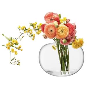 並行輸入品】陶器 花瓶 3点セット オレンジ 青 黄色 花器 Cute Vase