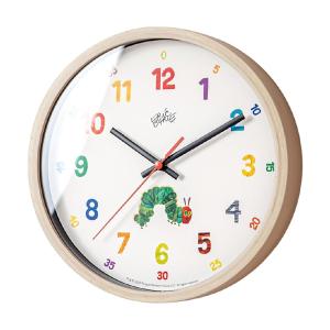 壁時計 掛時計 エルコミューン エリックカール ERIC CARLE ウォールクロック WCL-020/はらぺこあおむしの商品画像