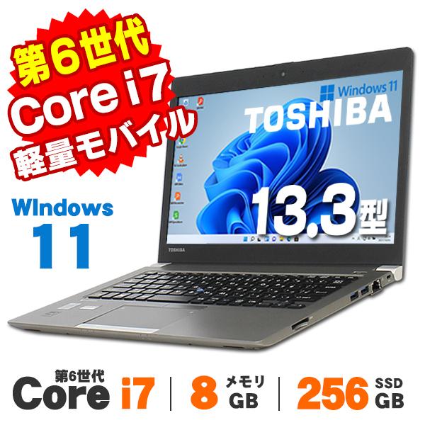 【AIかんたんPC】 中古 Windows11 Webカメラ 東芝 dynabook R63 13....