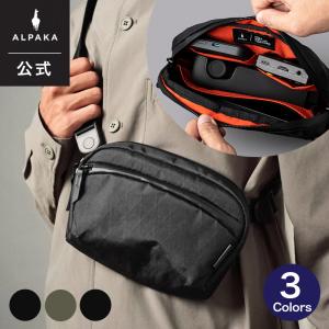 【公式】FLIGHT SLING 1L X-PAC スリング ボディバッグ ショルダーバッグ 1L  斜め掛け 通勤 旅行 ビジネス[ALPAKA/アルパカ] [送料無料]