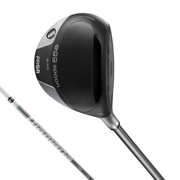 プロギア EGG SPOON BLACK エッグスプーンブラック ゴルフ フェアウェイウッド Dia...