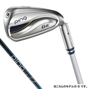 【レフティ】レディース PING GLe2 アイアン 5本 セット ピン L 左 PING レフティー 左用 レディース ピン G Le3 ULT250J アイアン