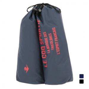 ルコック シューズケース QQBTJA22 両サイド絞りの巾着式 内装センターステッチにより区分けされキズつきを防ぎます メンズ ゴルフ le coq sportif
