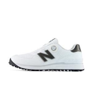 ニューバランス ゴルフシューズ 574 v4 SL Boa U574B4E メンズ ゴルフ ダイヤル式スパイクレスシューズ 4E New Balance