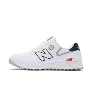 ニューバランス ゴルフシューズ 574 v4 SL Boa U574B2E メンズ ゴルフ ダイヤル式スパイクレスシューズ 2E New Balance