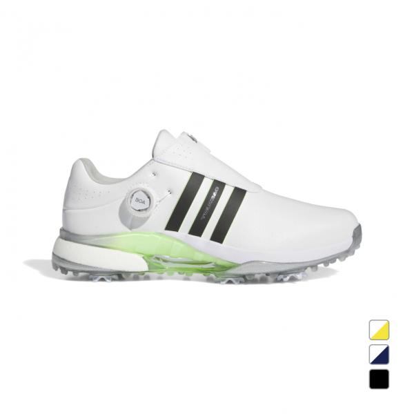 アディダス ゴルフシューズ ツアー360 24 ボア IF0251 メンズ ゴルフ ダイヤル式スパイ...