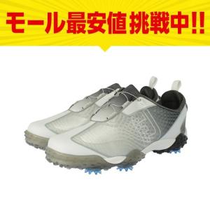 フットジョイ フリースタイル2 CH WT 57350 メンズ ゴルフ ダイヤル式スパイクシューズ グレー×ホワイト FOOT JOY FJ