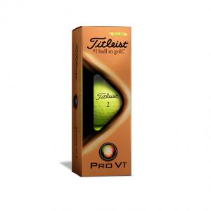 タイトリスト PRO V1 21 イエロー 4984738104 ゴルフ 1スリーブ 3球入 公認球 Titleist プロv1